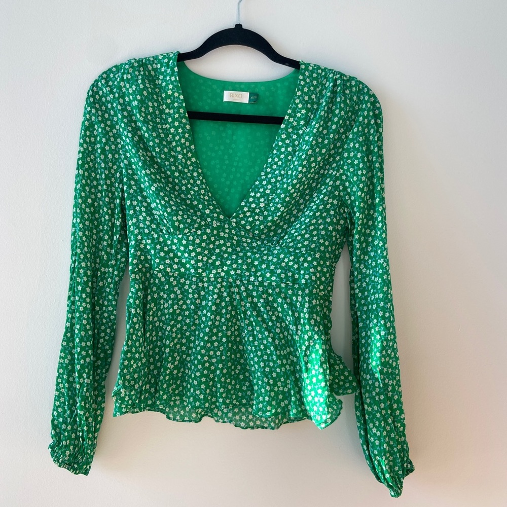 Flowy Rixo Floral Top XS